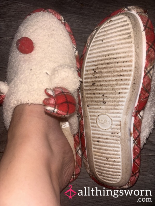 Last Years MILF Christmas Slippers