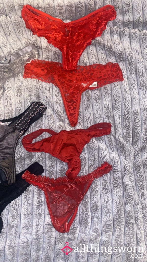 Latest Red, Black, Green, Purple Panties To Go Well Used