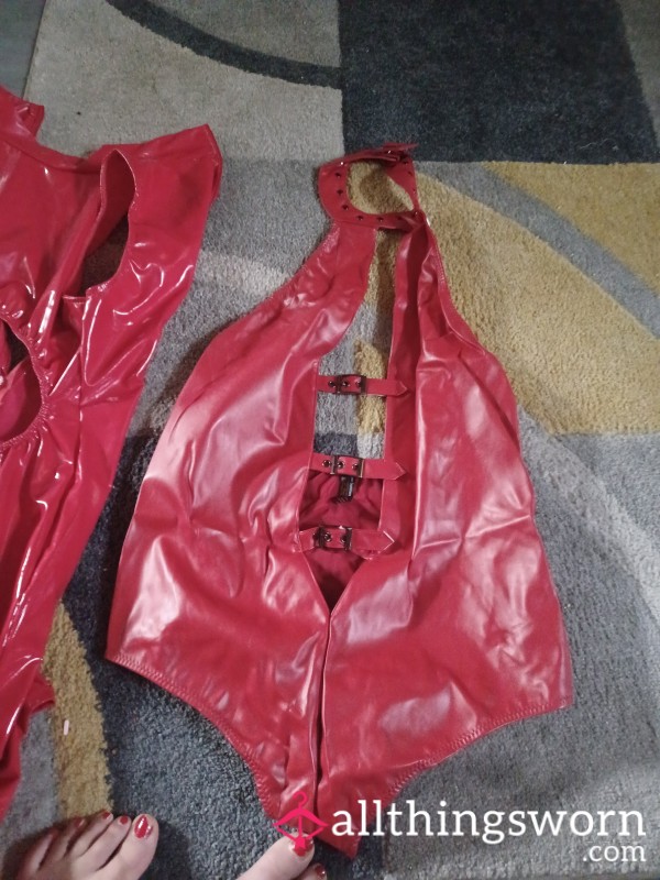 Latex Stretch Suit Size 14