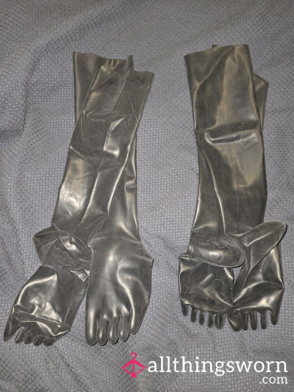 LATEX TOE SOCKS - Only 2 Pairs Left!