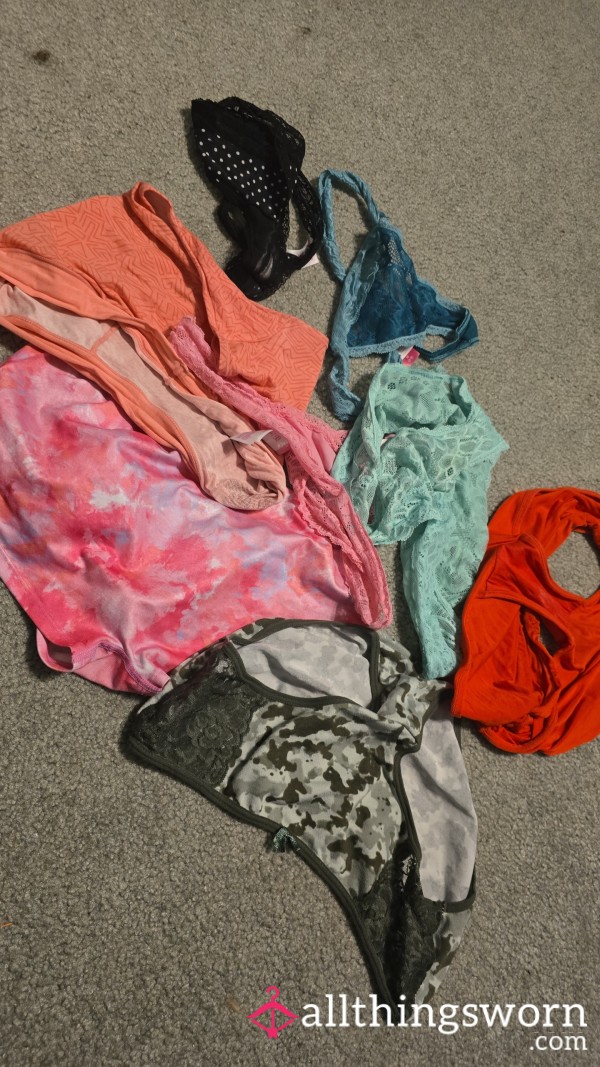 Laundry Pile Panties By Violet