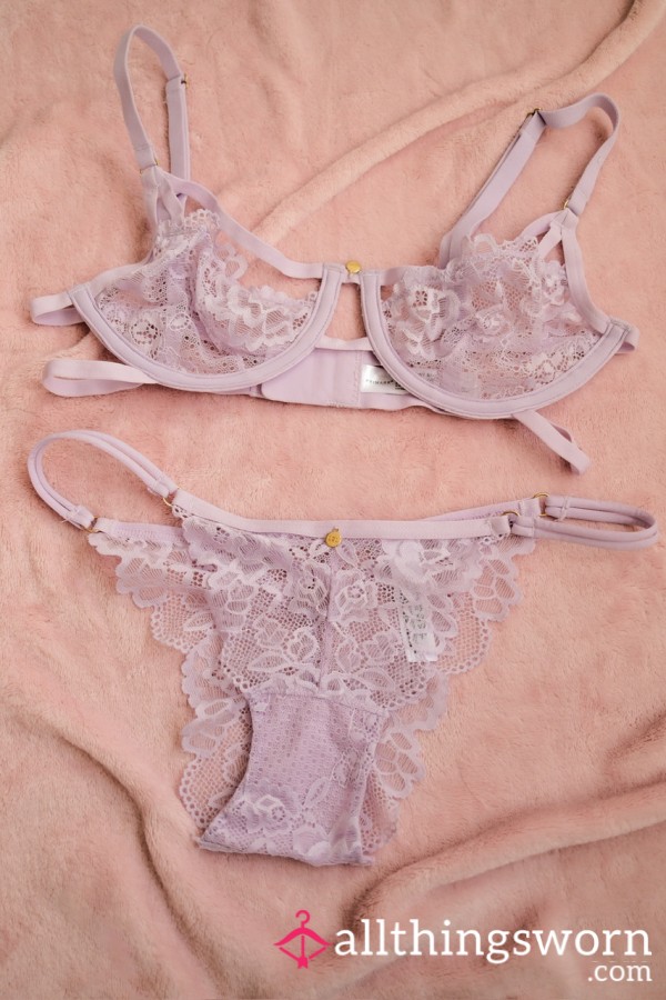 Bra And Panties Set ~ 48hr Wear 🪻