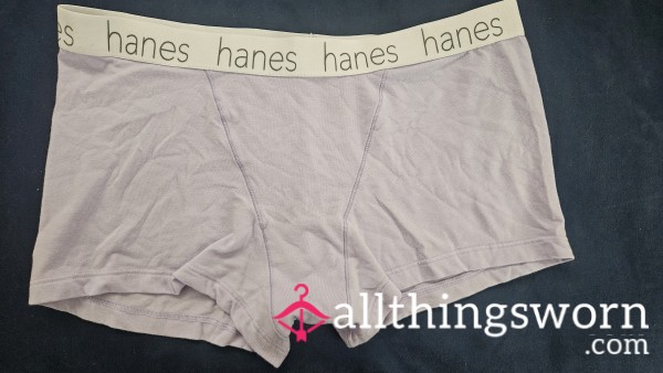 Lavender Cotton Hanes Briefs