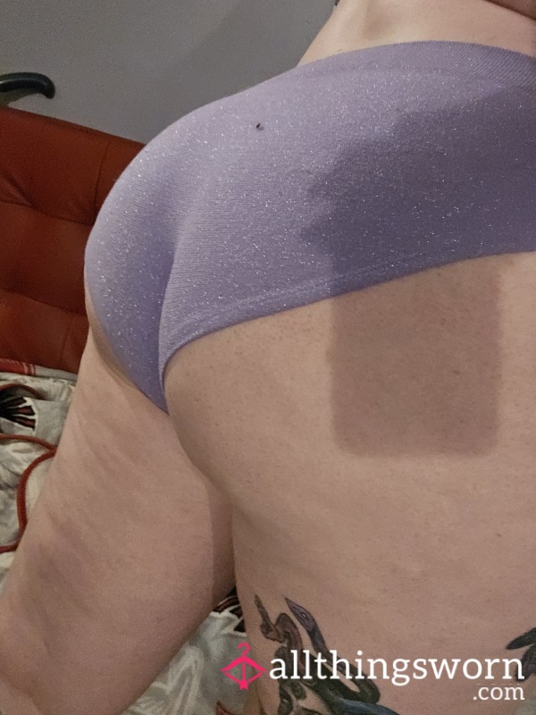 Lavender, Soft Panties. Well Worn