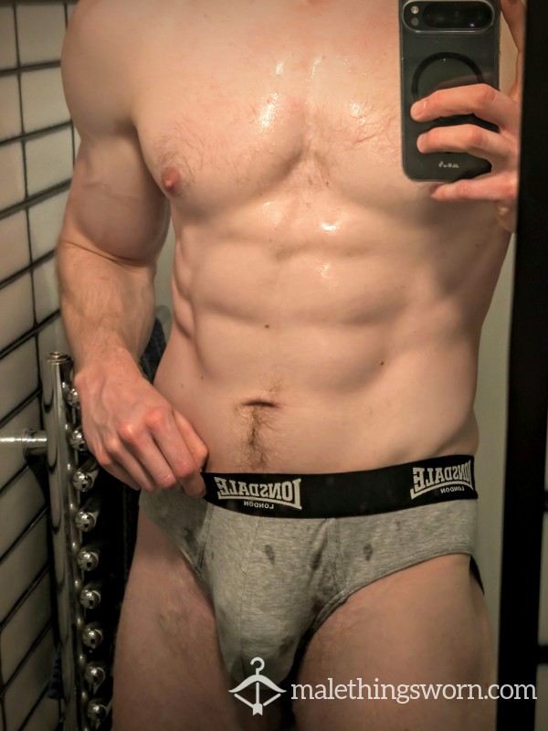 Lean Muscle Boxing Lad's Sweat Soaked Briefs