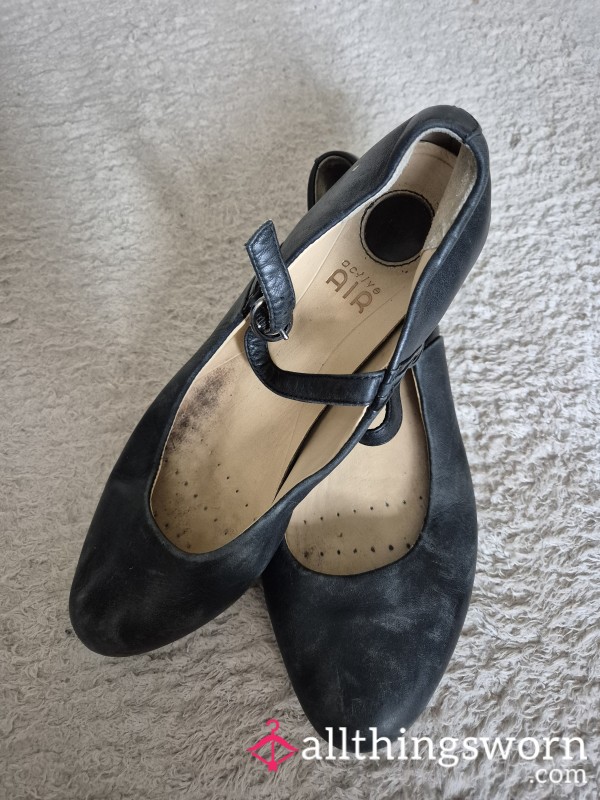 Leather Ballet Pumps