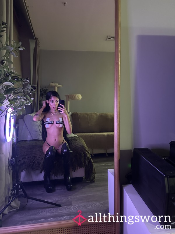Leather Boot Video 3 Minutes (custom)