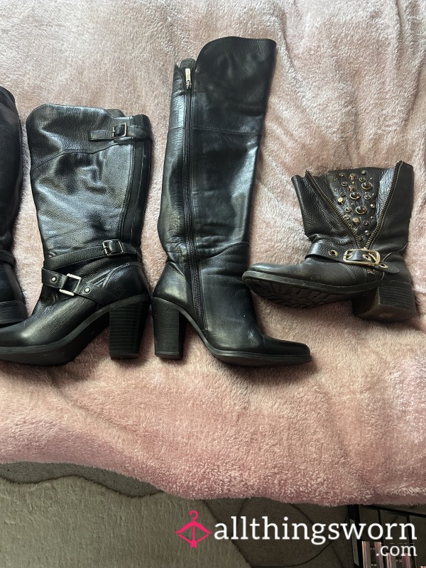 Leather Boots