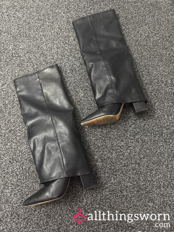 Leather Boots😋