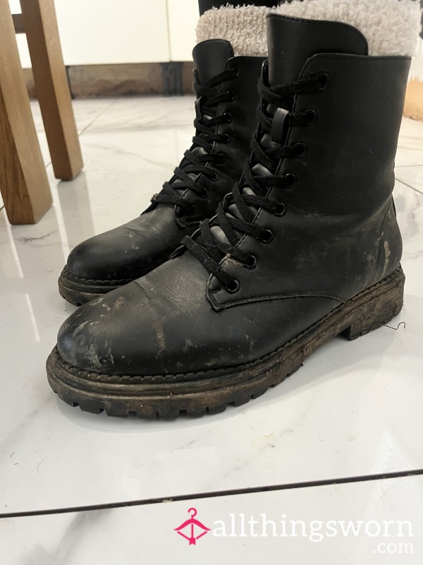 Leather Boots