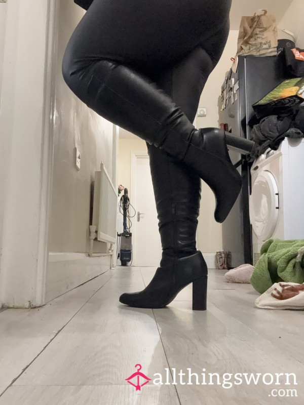 Leather Boots Content 👢
