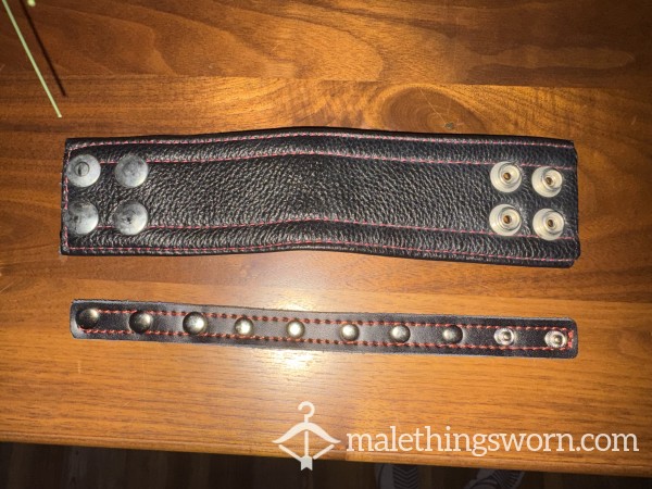 Leather C*ck Ring