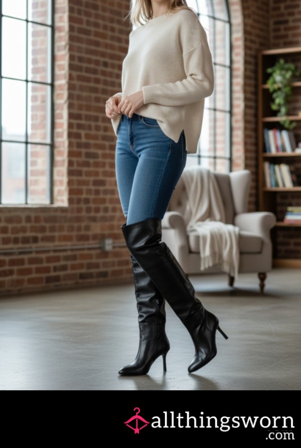 Leather (faux) Boots