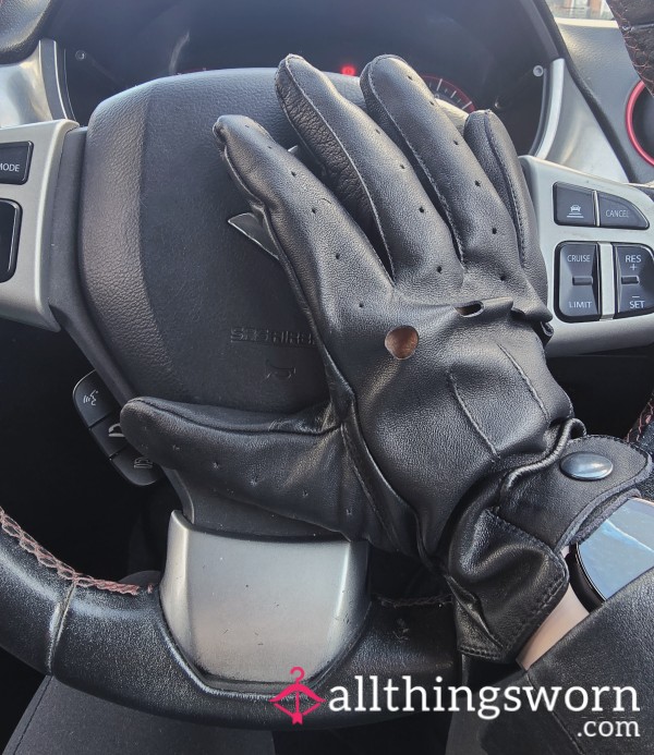 Leather Gloves Content 😜