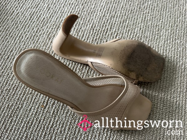 LEATHER Kookai Heels | High Heel Shoes From Ebony Goddess Eve 👡