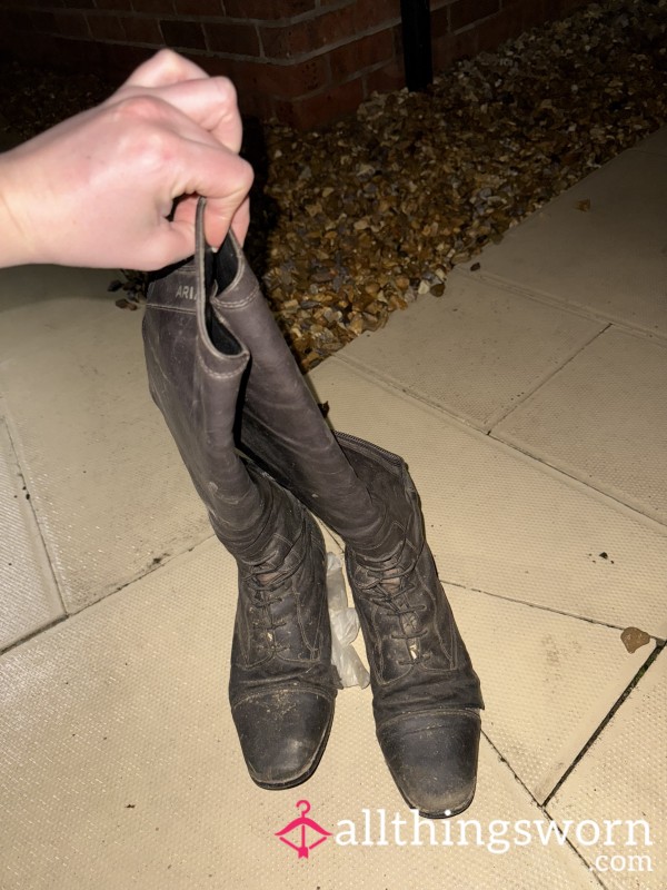 Leather Riding Boots