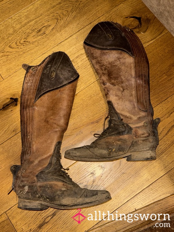 Leather Riding Boots