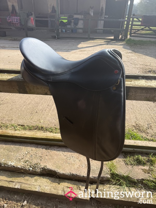 Leather Riding Saddle