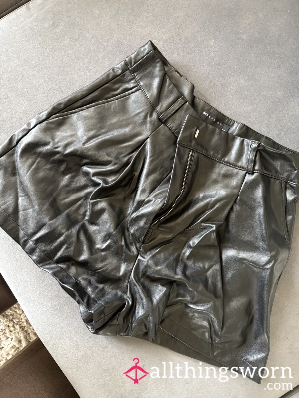 Leather Shorts
