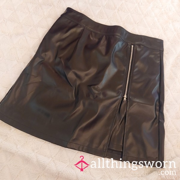 Leather Skirt