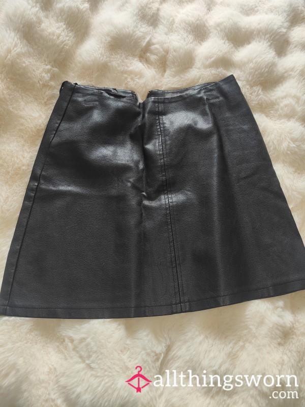 Leather Skirt