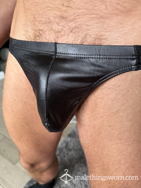 Leather Style Brief