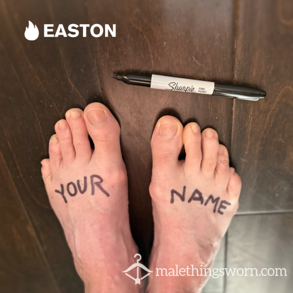 LEAVE YOUR MARK ON MY BIG SIZE 12 FEET. 🔥