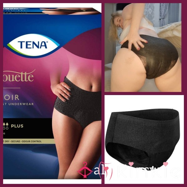 Left Over From Postpartum Tena Pull Up Panties...