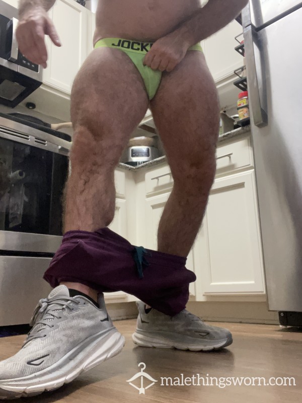 Green Jock Leg Day