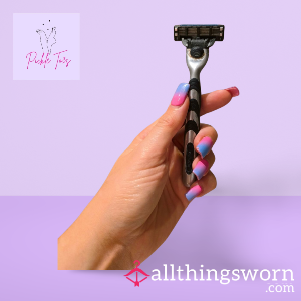 Leg Shaving In Shower