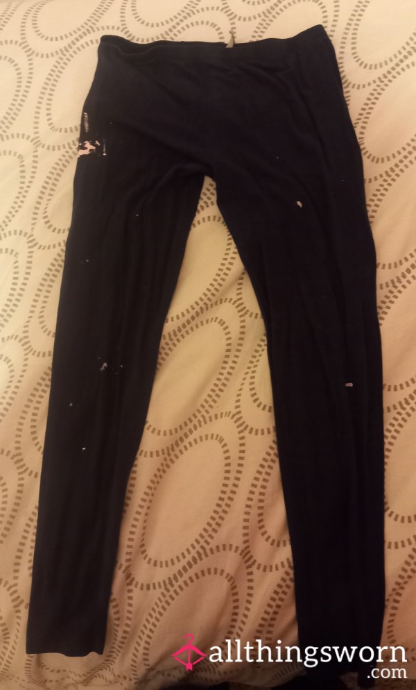 Leggings Worn To Paint In Size 8