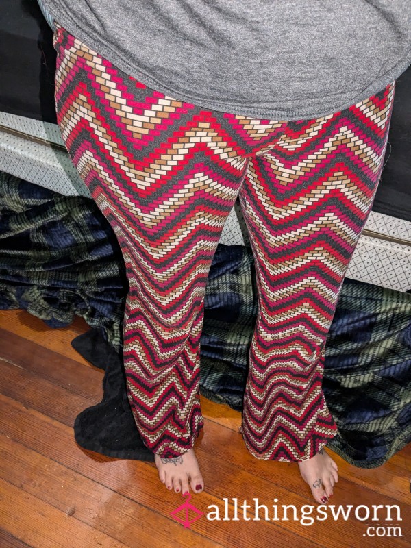 Leggings Worn Without Undies