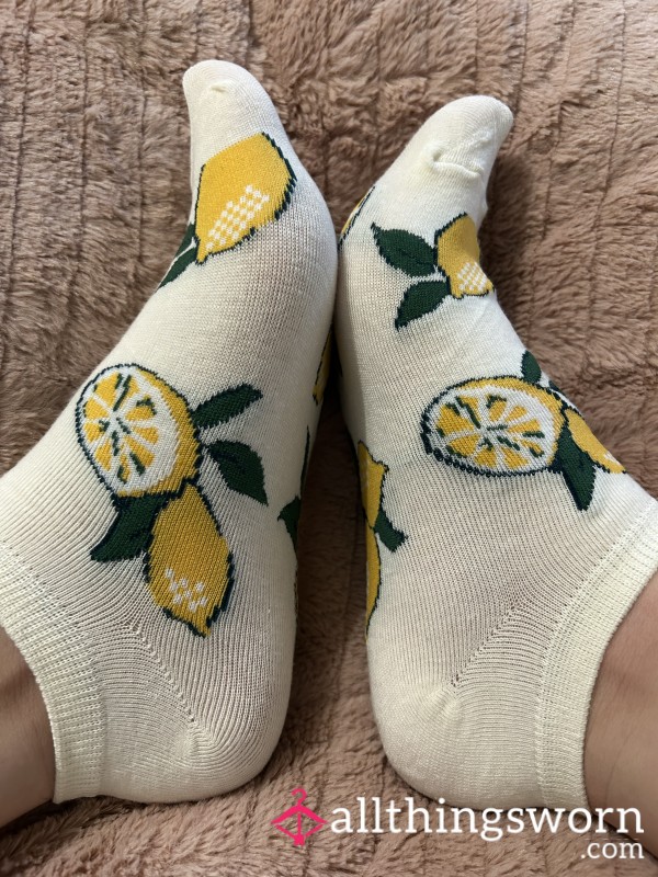 Lemon Ankle Socks