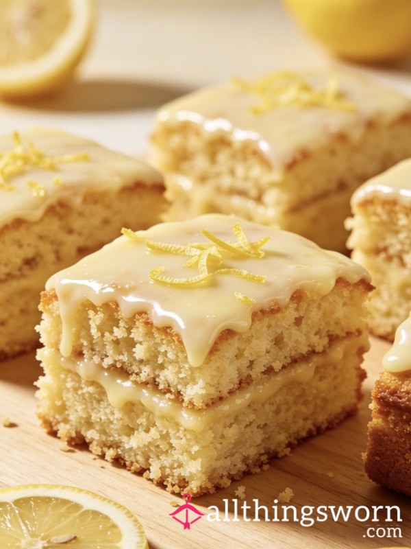 Lemon Drizzle With A Secret 🍋