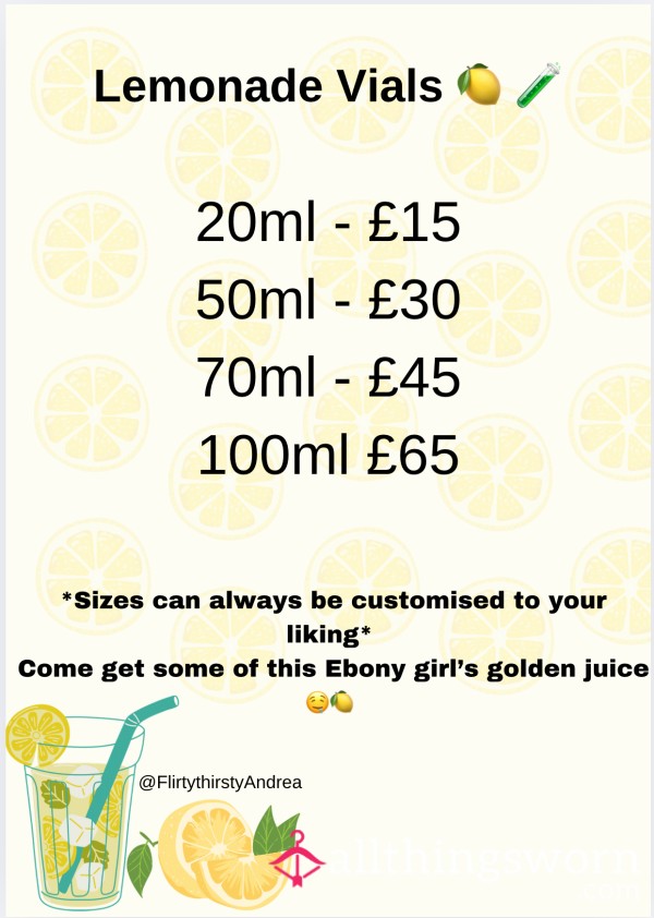 Lemonade 🍋