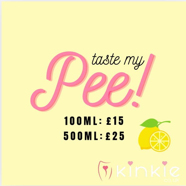 “Lemonade” - Experience My P**!