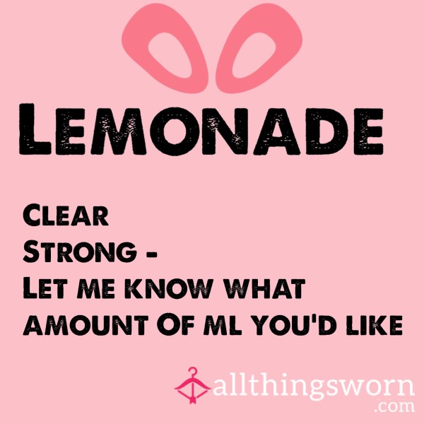 Lemonade Includes UK P+P