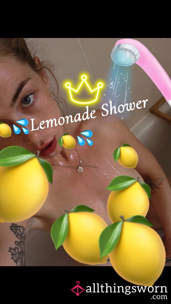 🚿🤭🍋Lemonade Shower🍋🤭🚿