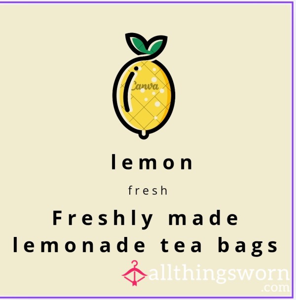 Lemonade Teabags 🍋 ☕️