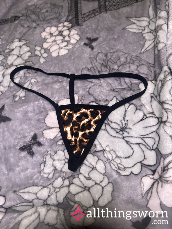 Leopard G String