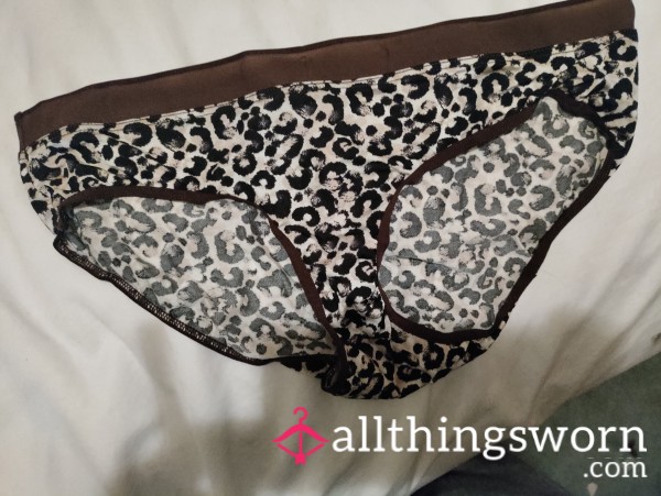 Leopard Patterned Panties