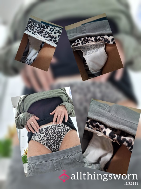 Leopard Print Cotton Knickers – Well Worn & Intimately Personal