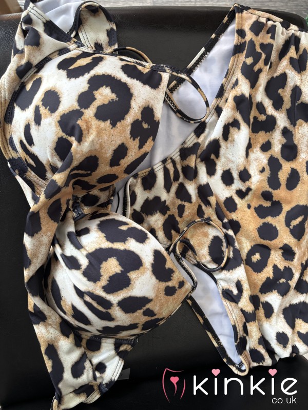 Leopard Print Bikini Worn Multiple Times