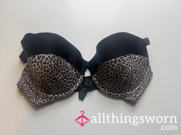 Leopard Print Bra