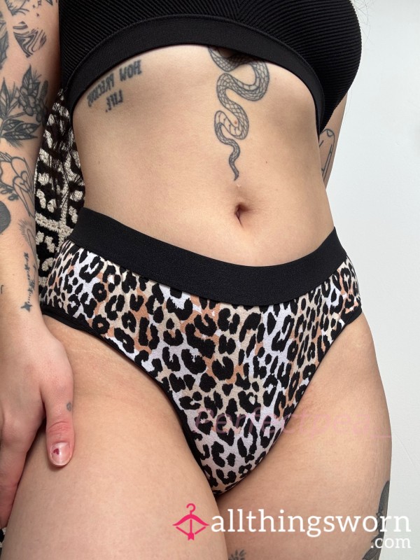 Leopard Print Briefs