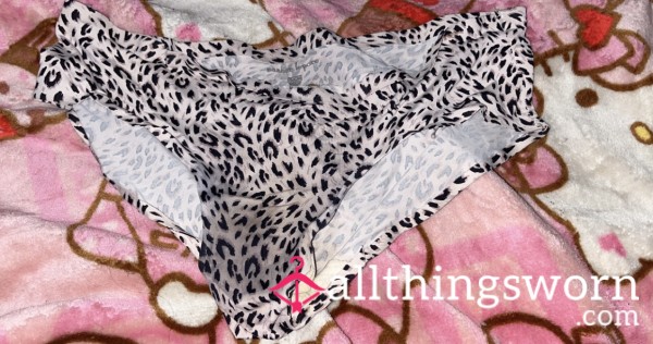 Leopard 🐆 Print Cheeky Silky Feeling Panties