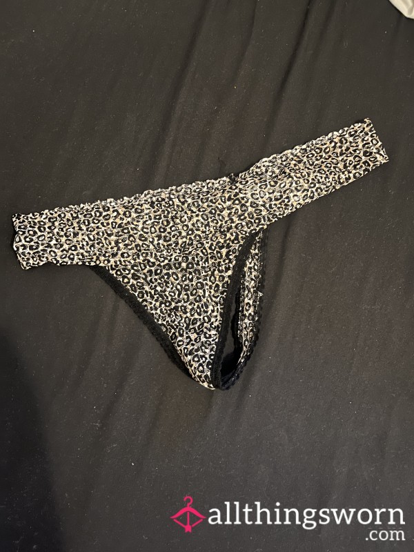Leopard Print Dreams Thong 🐆