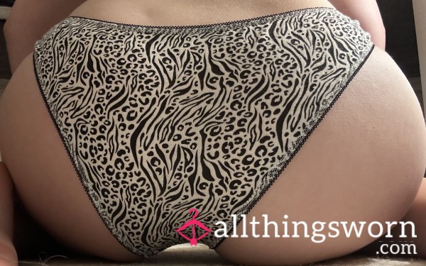 Leopard Print Full Coverage Cotton Panty