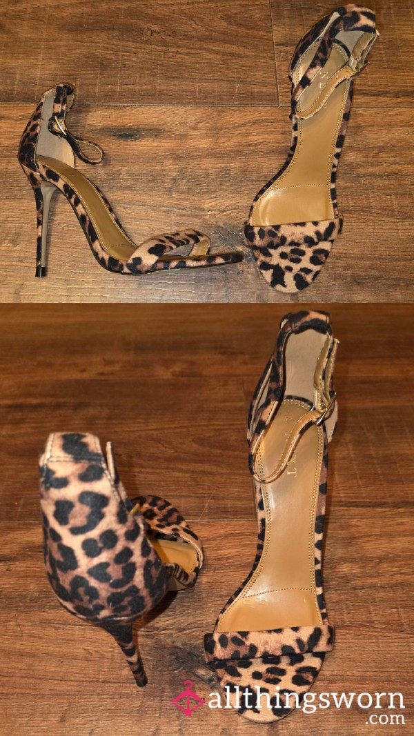 Leopard Print Heels 👠