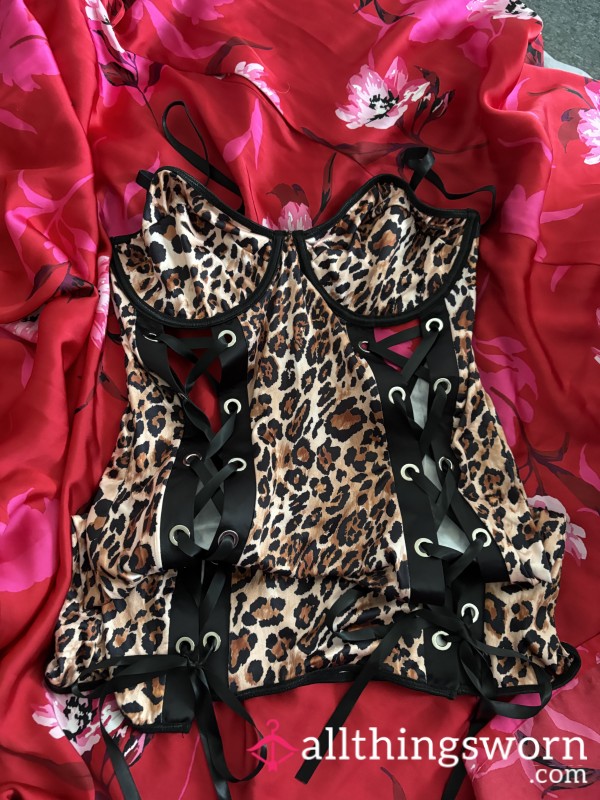 Leopard Print Lingerie